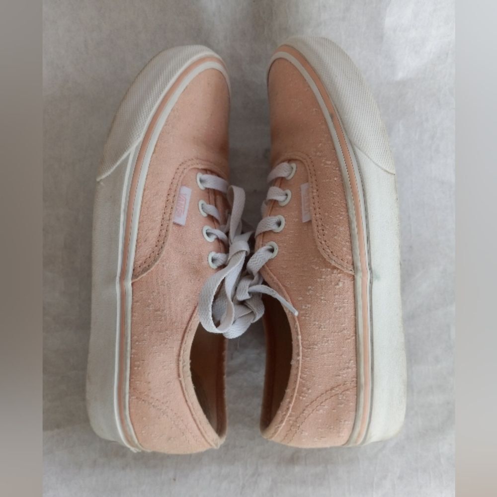 Vans Pink Sneakers Size 6.5 - Picture 5 of 9